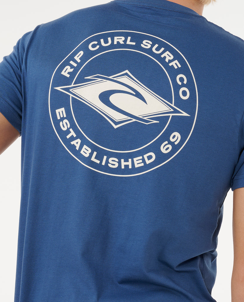 Camiseta Rip Curl Staple Tee Light Navy