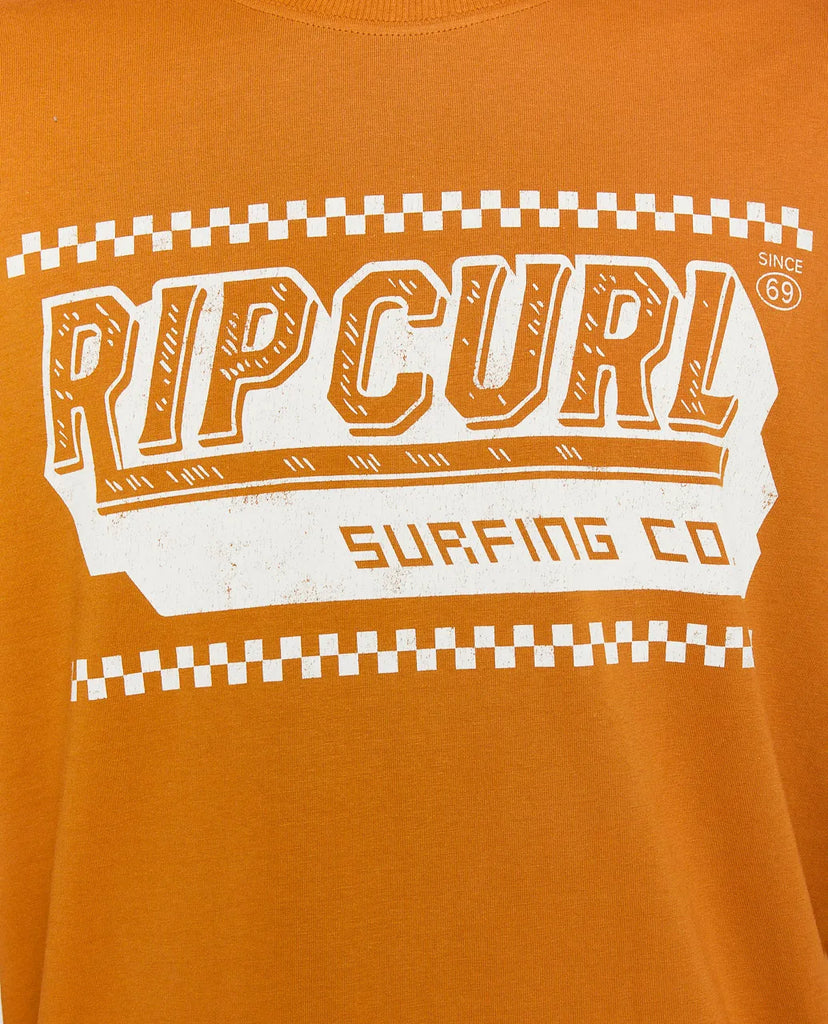 Camiseta Rip Curl Sportline Invader Bronzed