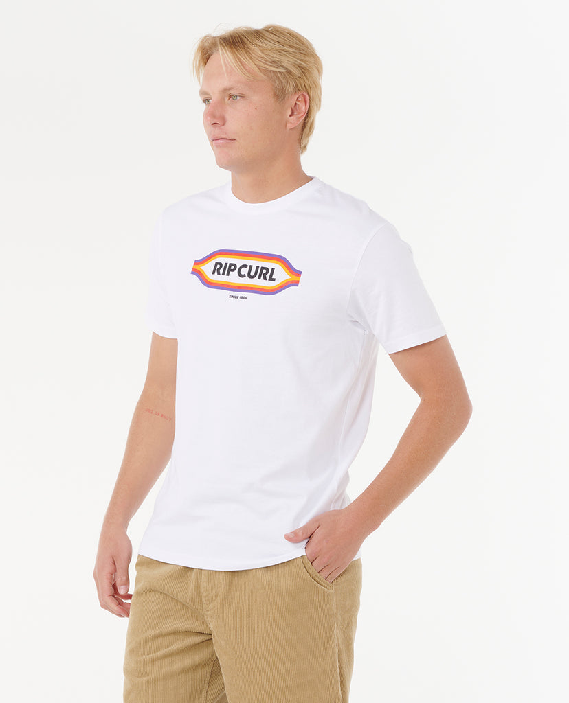 Camiseta Rip Curl Sunset Tee White