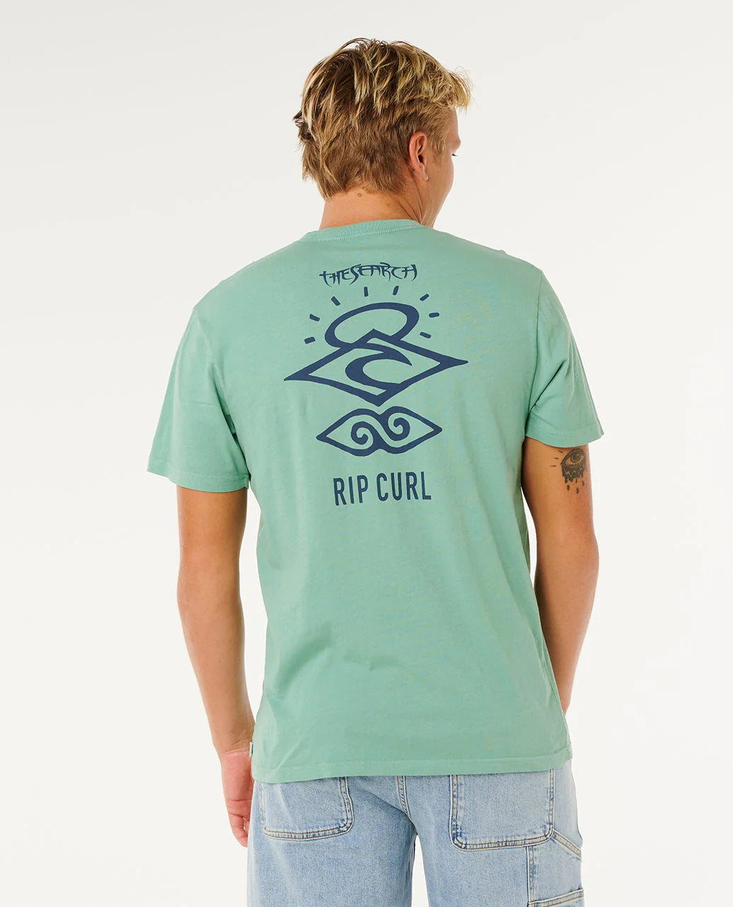 Camiseta Rip Curl Search Icon Tee Aloe