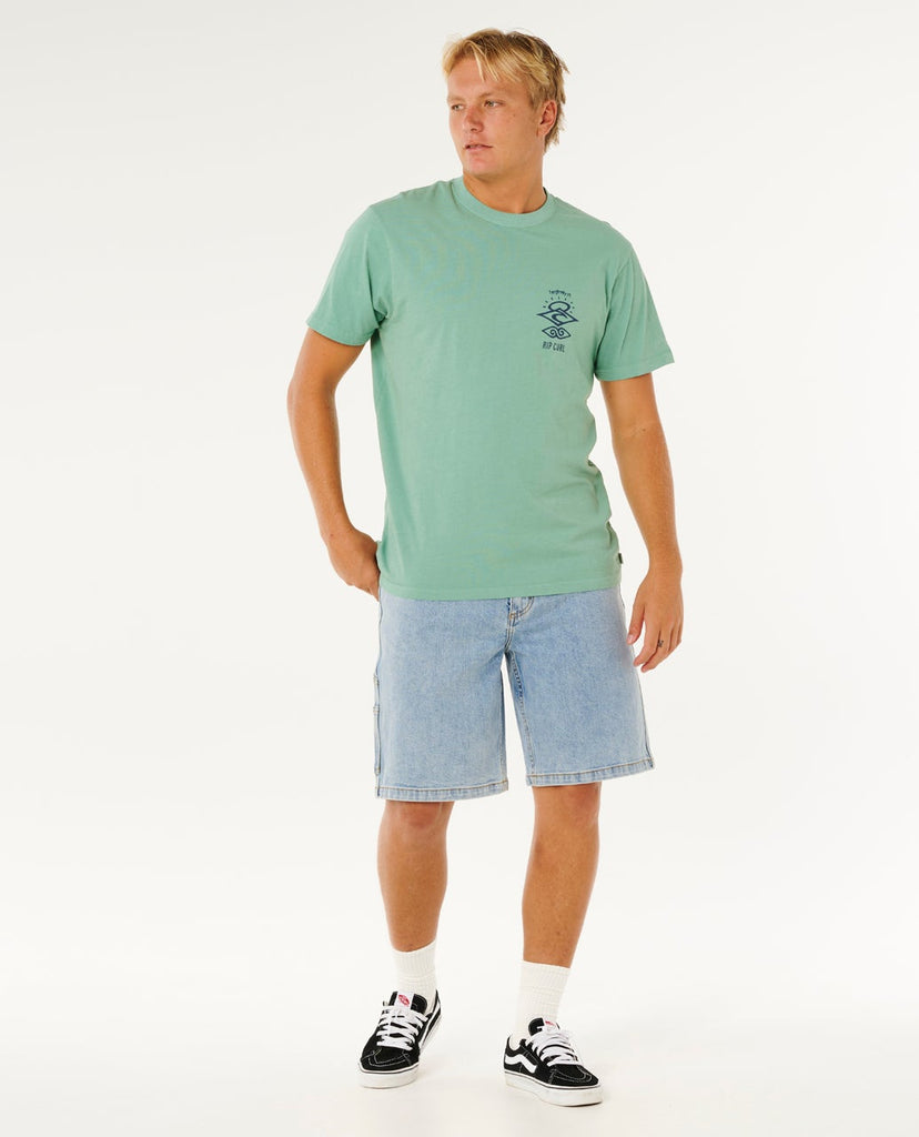 Camiseta Rip Curl Search Icon Tee Aloe