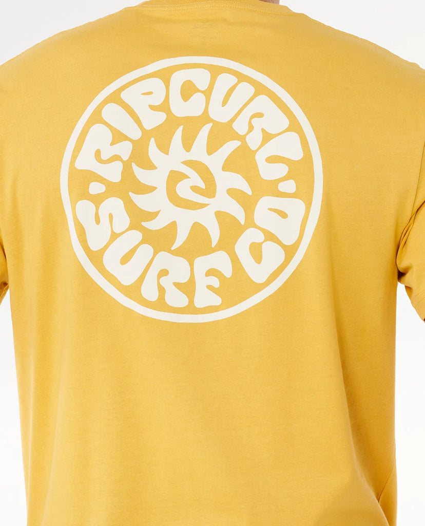Camiseta Rip Curl Pacific Rinse Circle Ochre