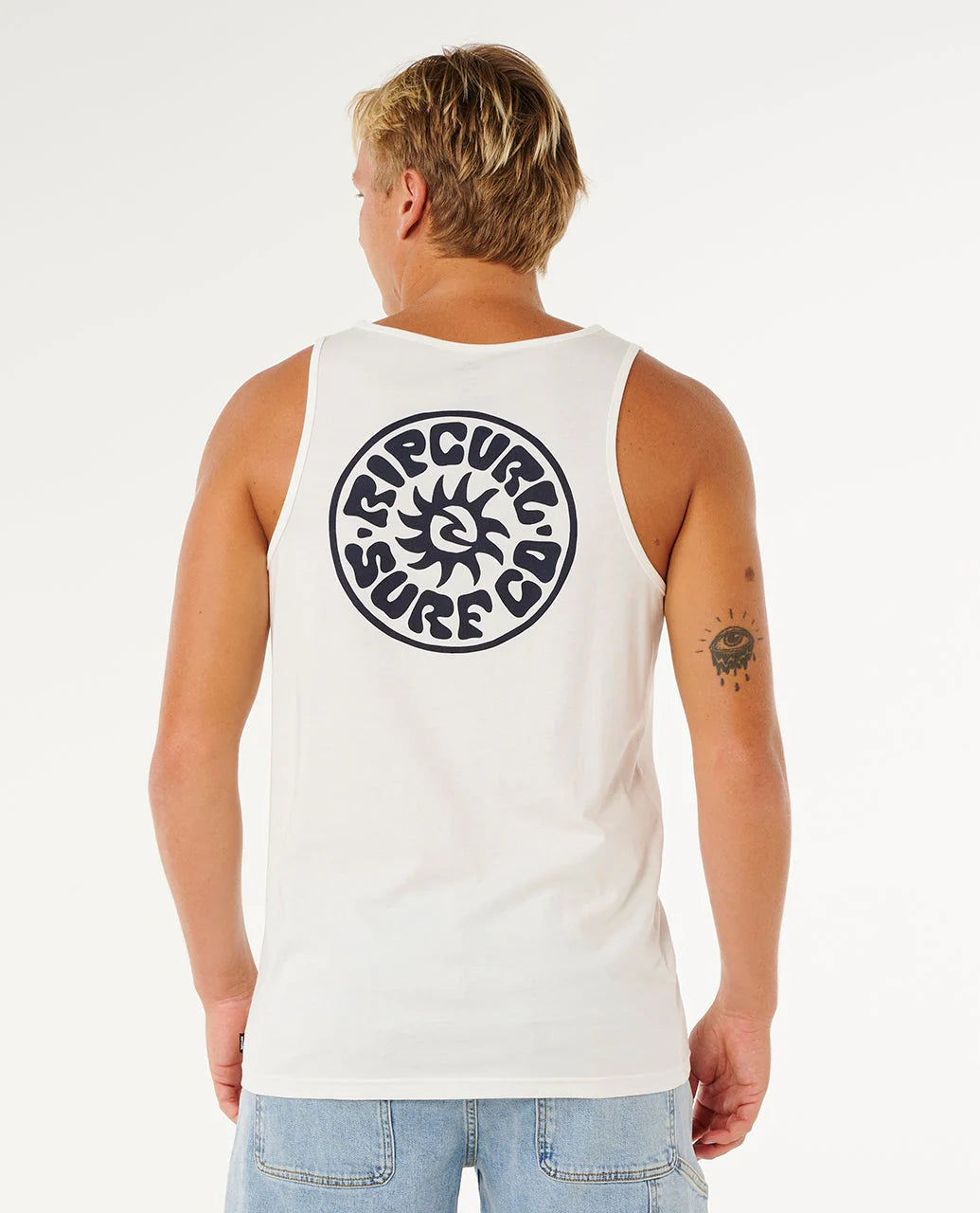 Camiseta Rip Curl Pacific Rinse Circle Tank Bone
