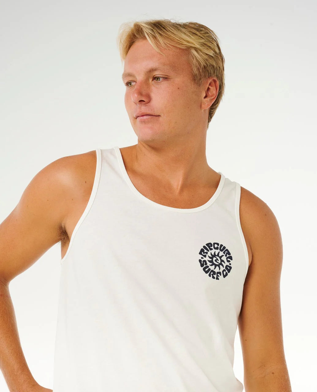 Camiseta Rip Curl Pacific Rinse Circle Tank Bone