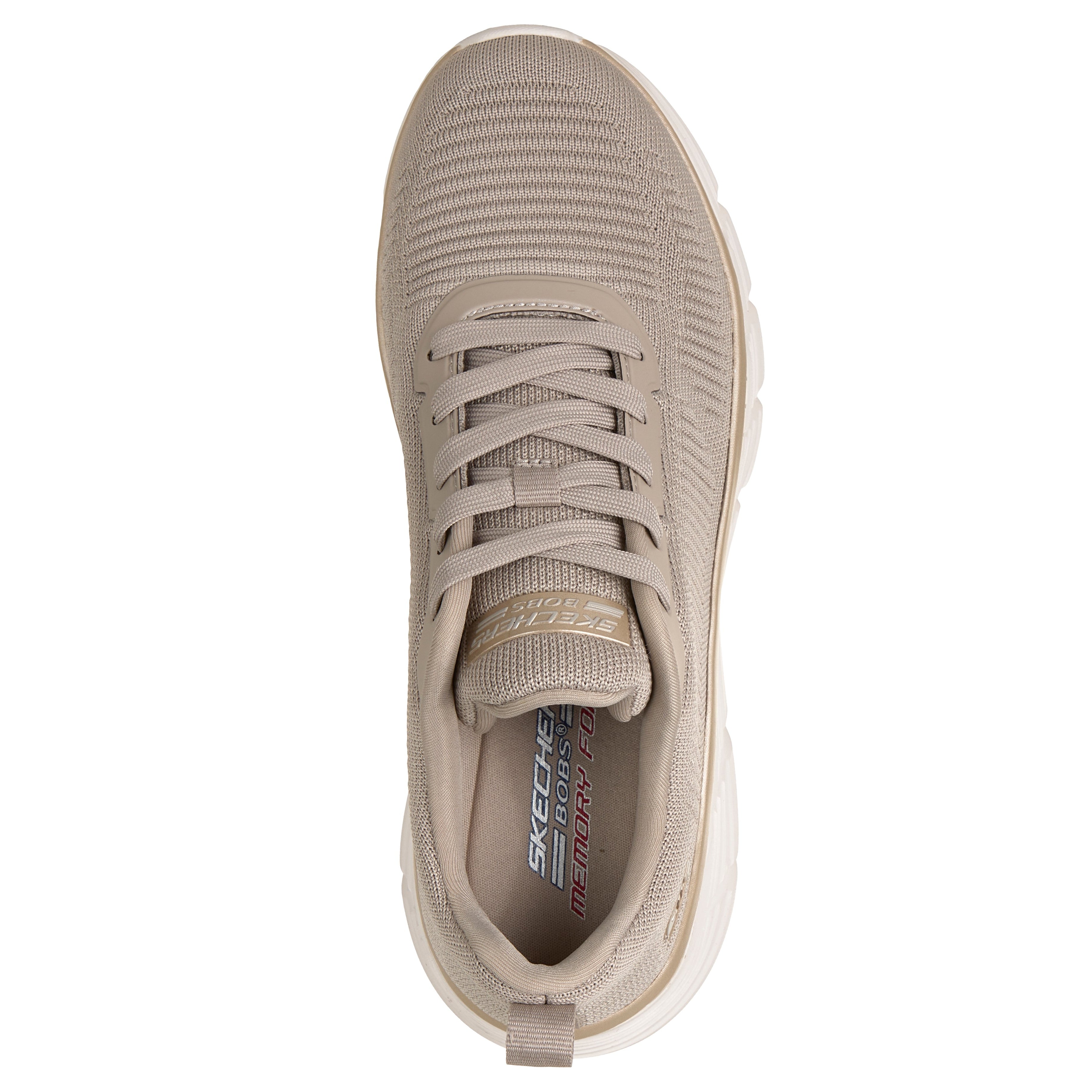 Skechers BOBS B Flex Hi Flying Hi Taupe Oro - vista interior