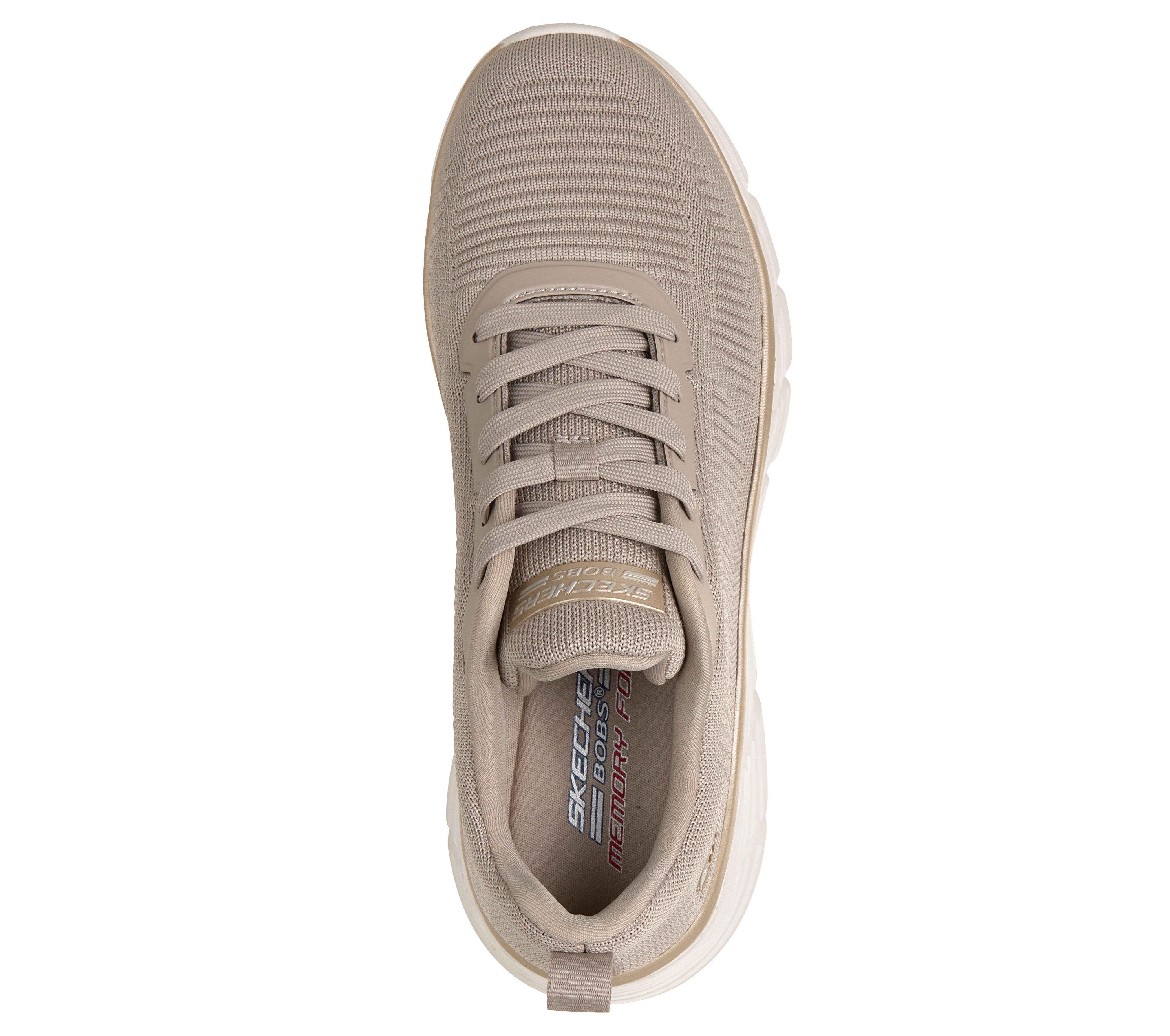 Skechers BOBS B Flex Hi Flying Hi Taupe Oro - vista interior