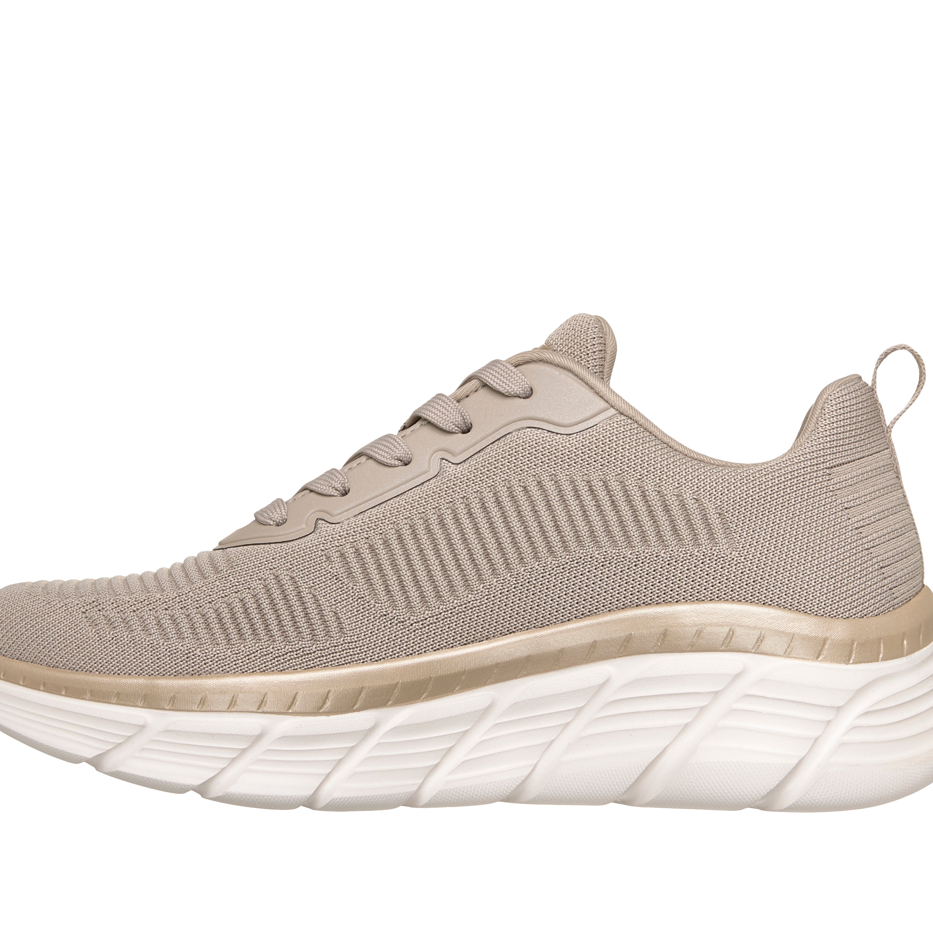 Skechers BOBS B Flex Hi Flying Hi Taupe Oro - vista trasera