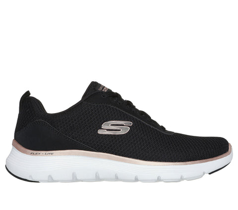Zapatillas Skechers Slip Ins Contour Black Gold Pink