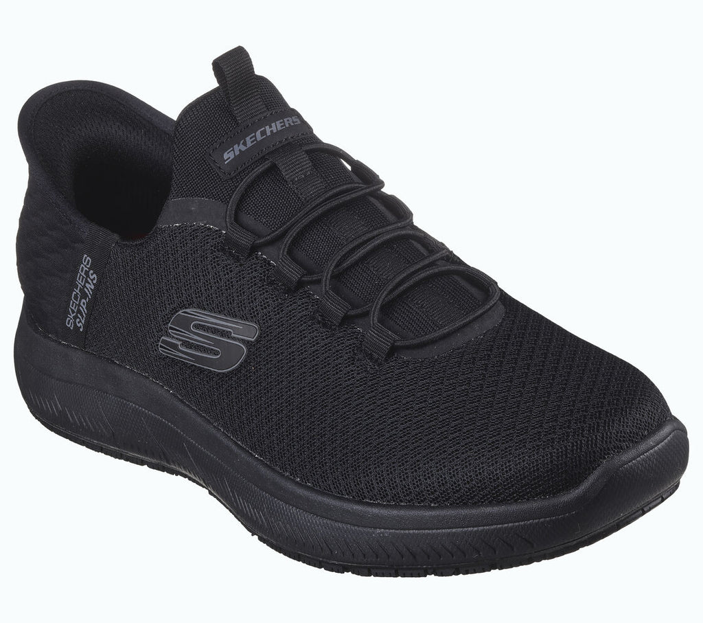 Zapatillas Skechers Slip Ins Work Resistant Summit Black