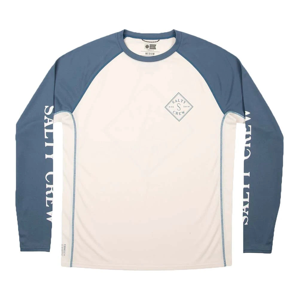 Licra Salty Crew Tippet PInnacle Harbor Blue Ls