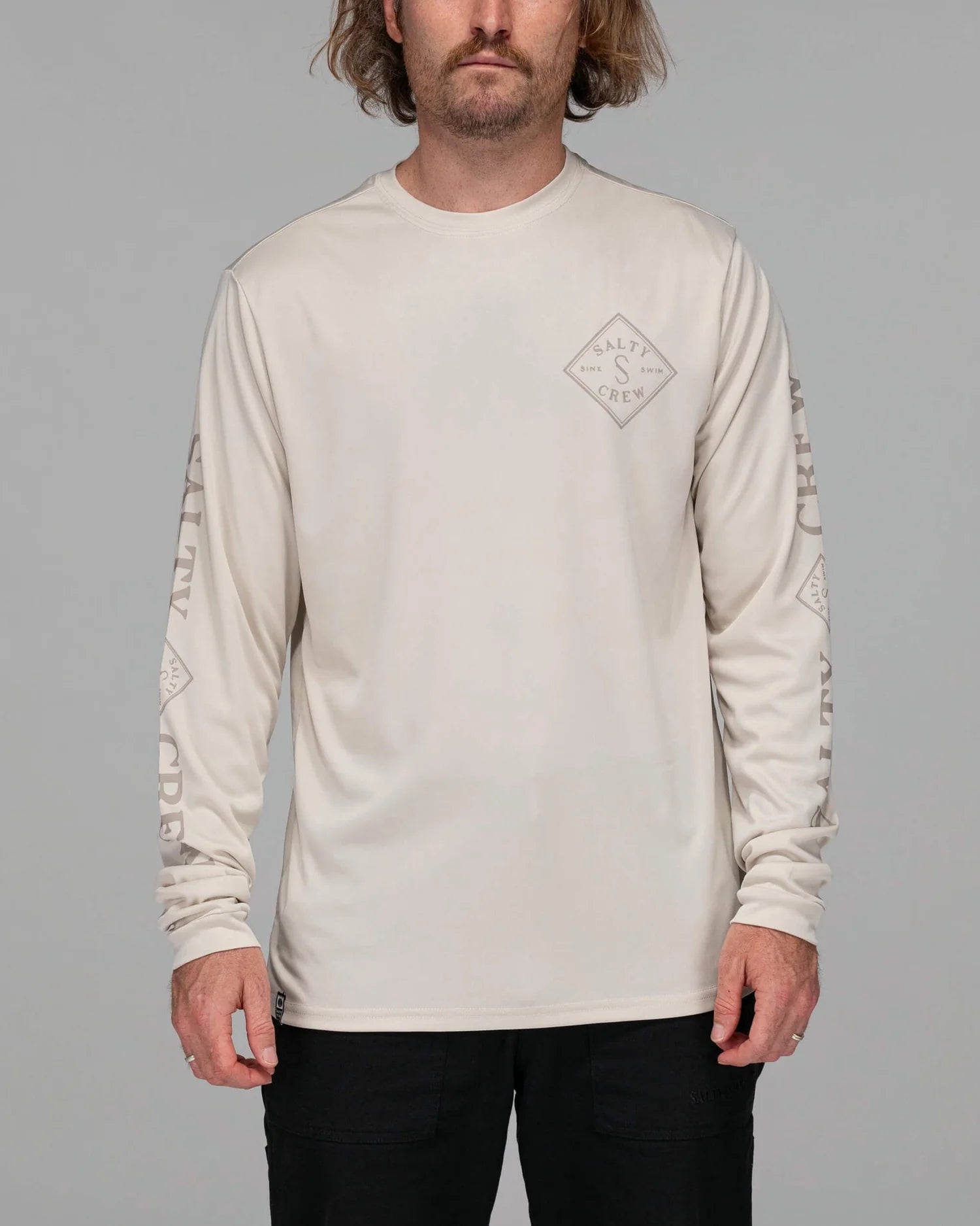 Licra Salty Crew Tippet Sunshirt UPF+50 Natural