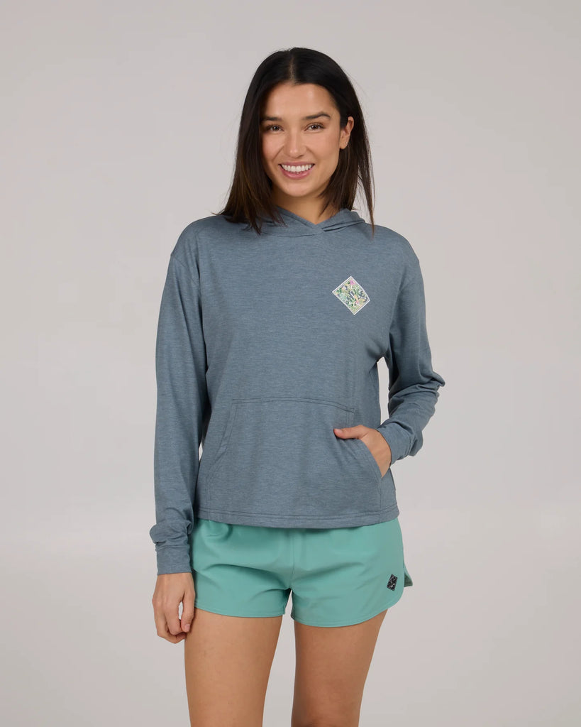 Sudadera Salty Crew Tippet Fill Tech Hoody Finblue