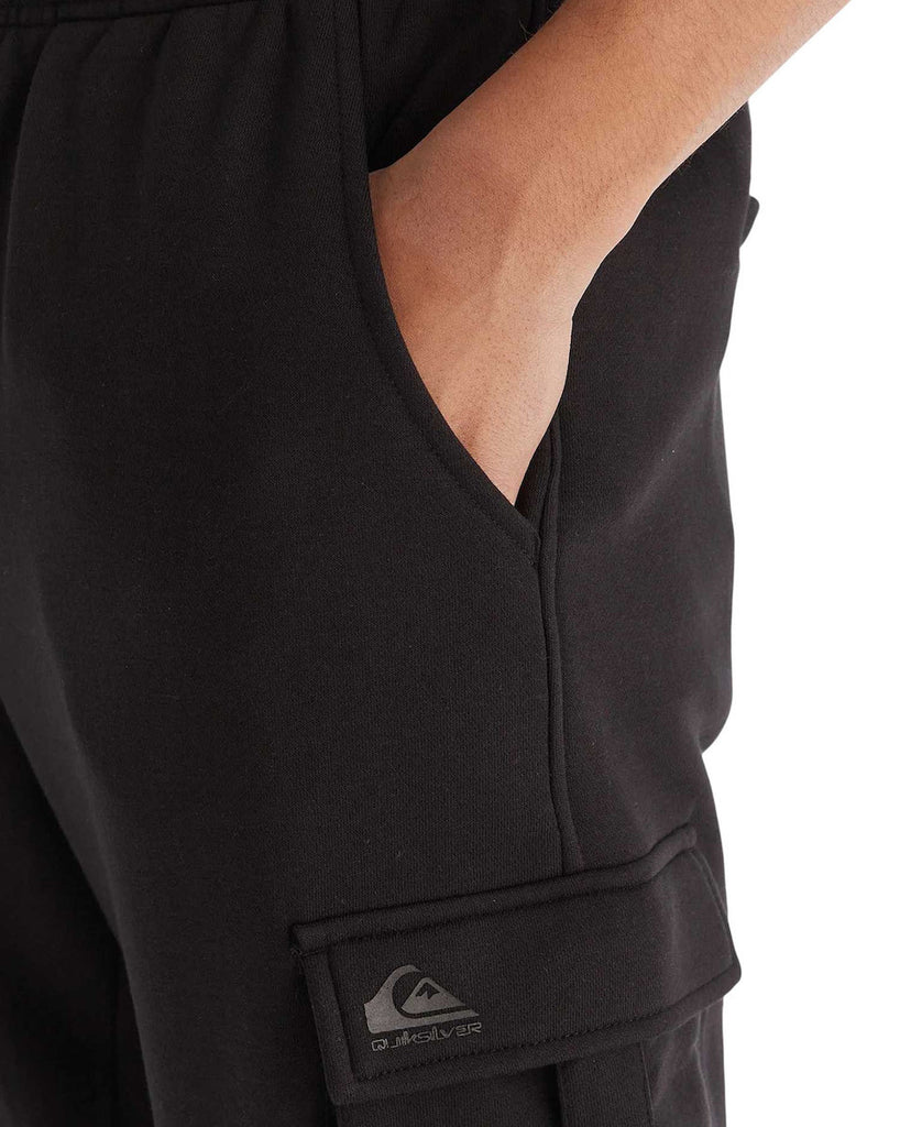 Pantalón Quiksilver Cargo Fleece Bottom Black