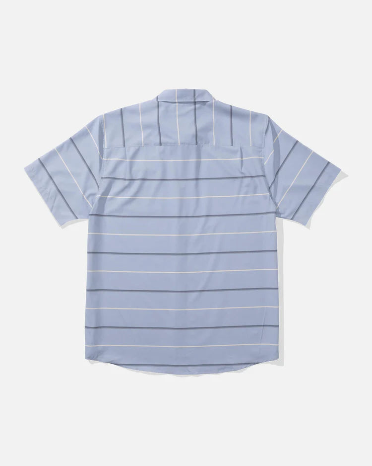 Camisa Salty Crew Skipper Tech Blue Fog