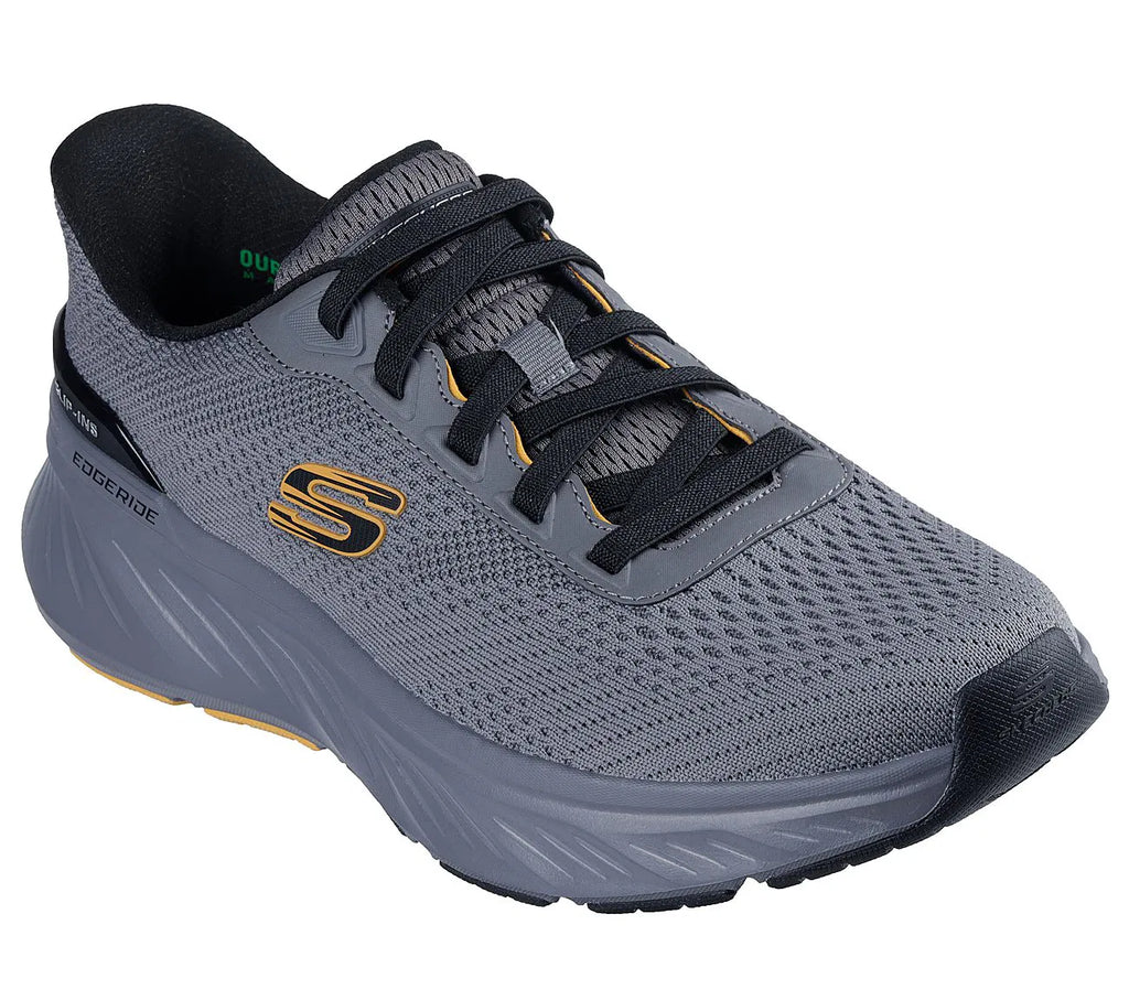 Zapatillas Skechers Edgeride Erlson Charcoal/Yellow