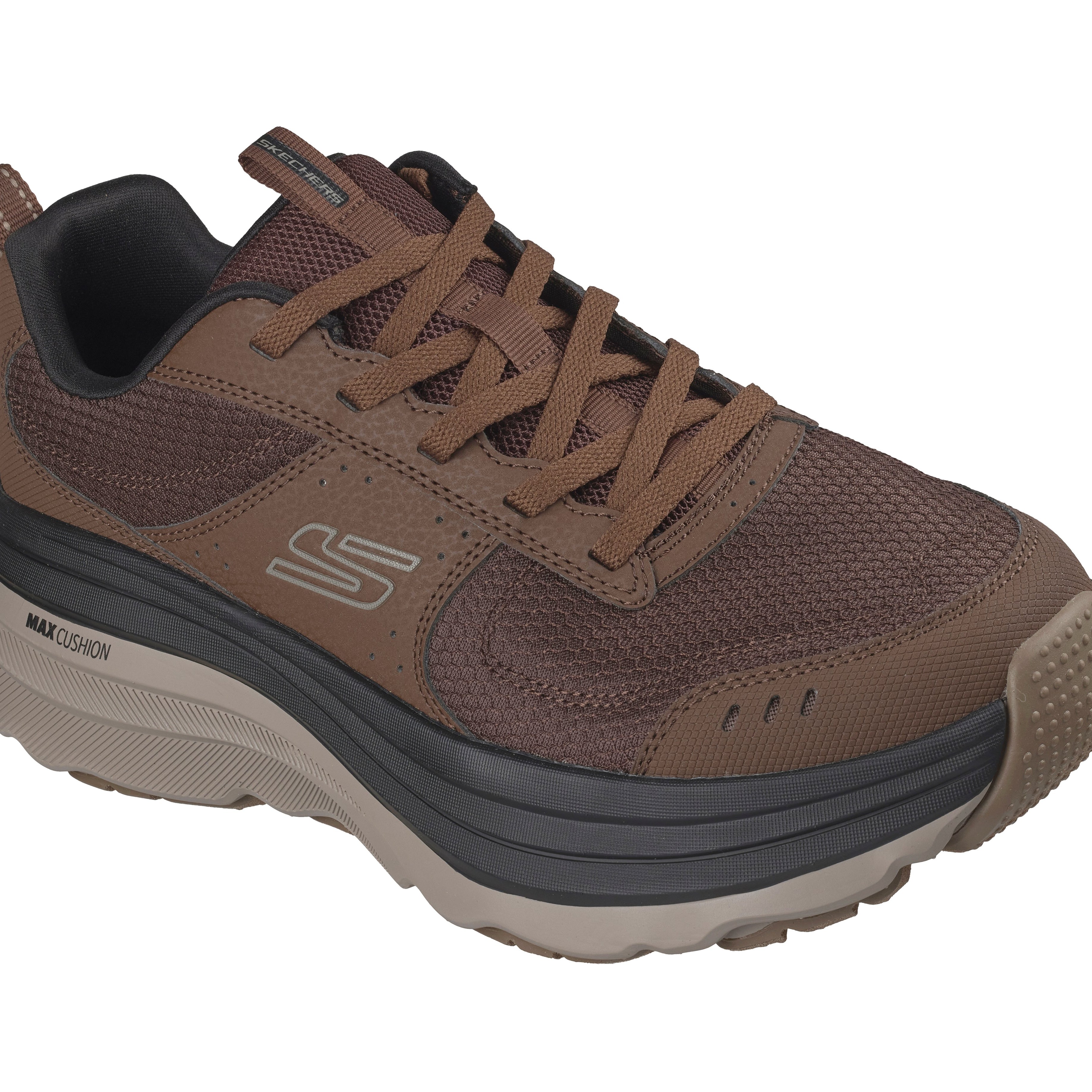 Skechers Max Cushioning Zirrus Zirrostratus Marrón - vista lateral