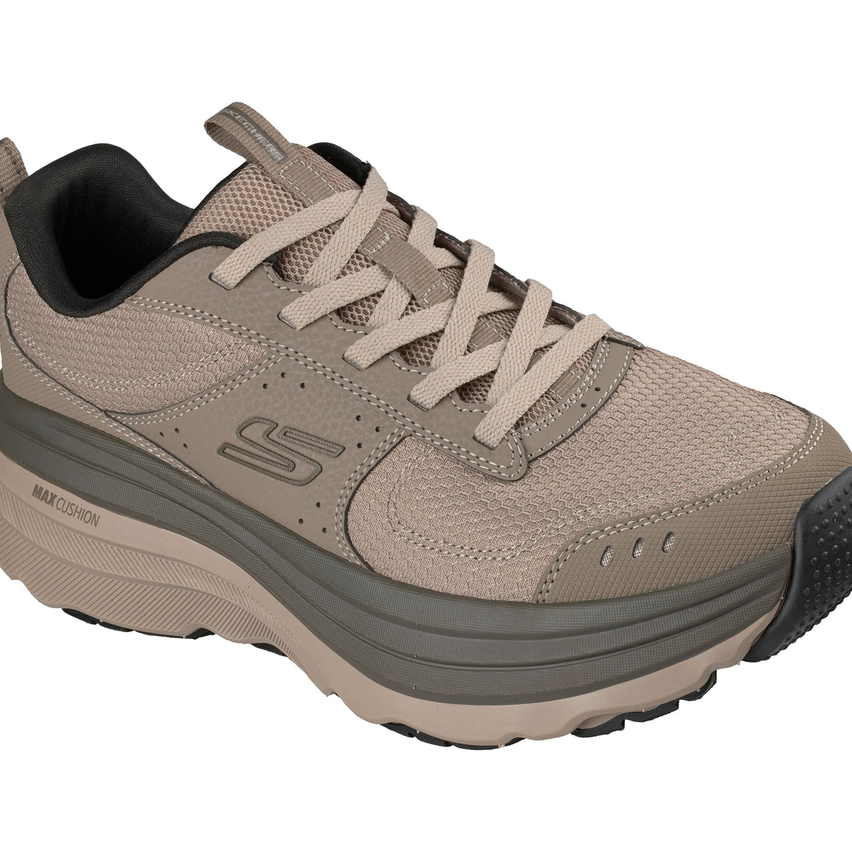 Skechers Max Cushioning Zirrus Zirrostratus Taupe - vista lateral