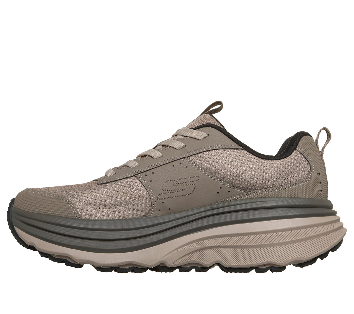 Skechers Max Cushioning Zirrus Zirrostratus Taupe - vista trasera