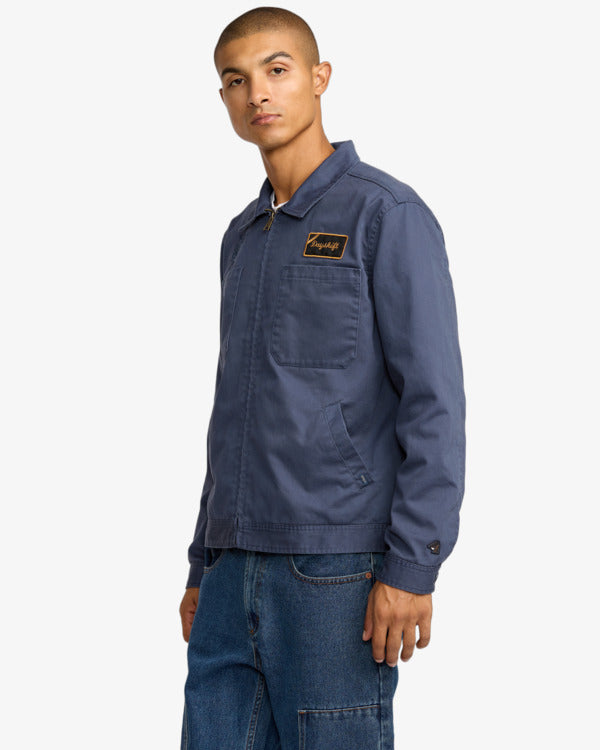 Chaqueta Rvca KSL Garage Moody Blue