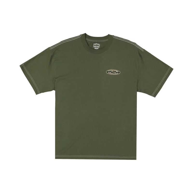 Camiseta Billabong Bad Dog Pill Wave - Verde (Rifle Green) - imagen oficial principal del producto