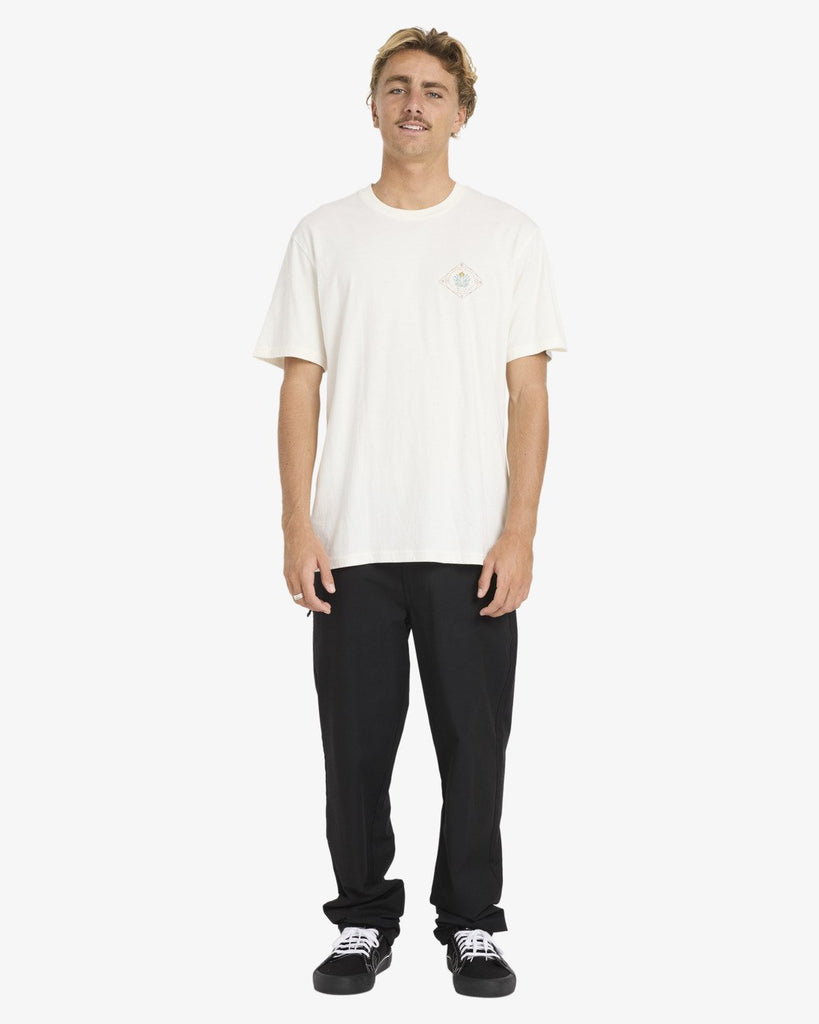 Camiseta Billabong Agave A/Div Premium Off White