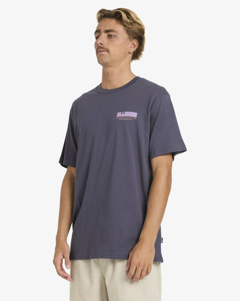 Camiseta Billabong Broadsheet Premium Graystone