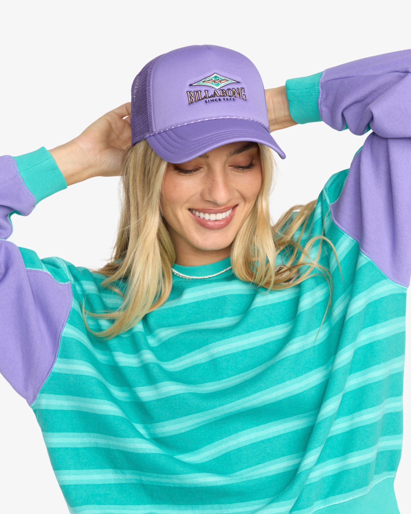 Gorra Billabong Grandpa Trucker Purple Ash
