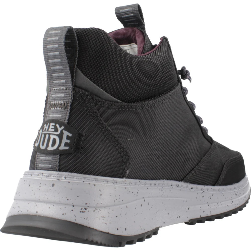Zapatillas Hey Dude Tahoe Nylon Grey Black