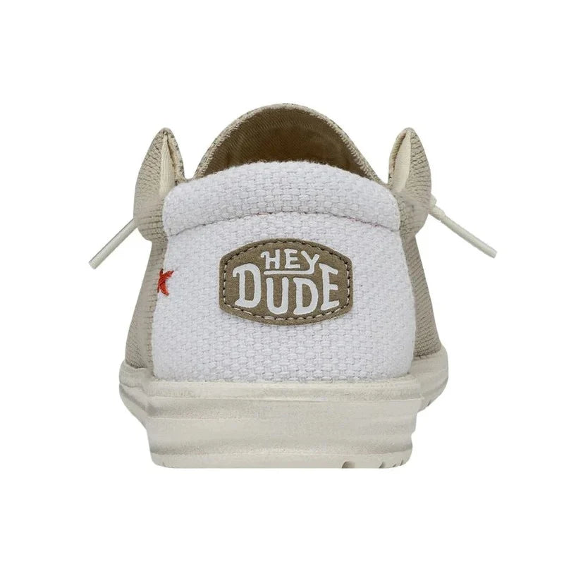 Zapatillas Hey Dude Wally Braided Off White