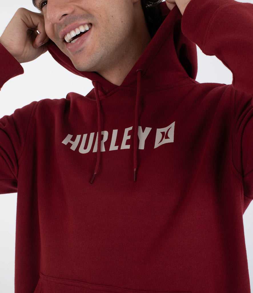 Sudadera Hurley The Box Fleece True Red