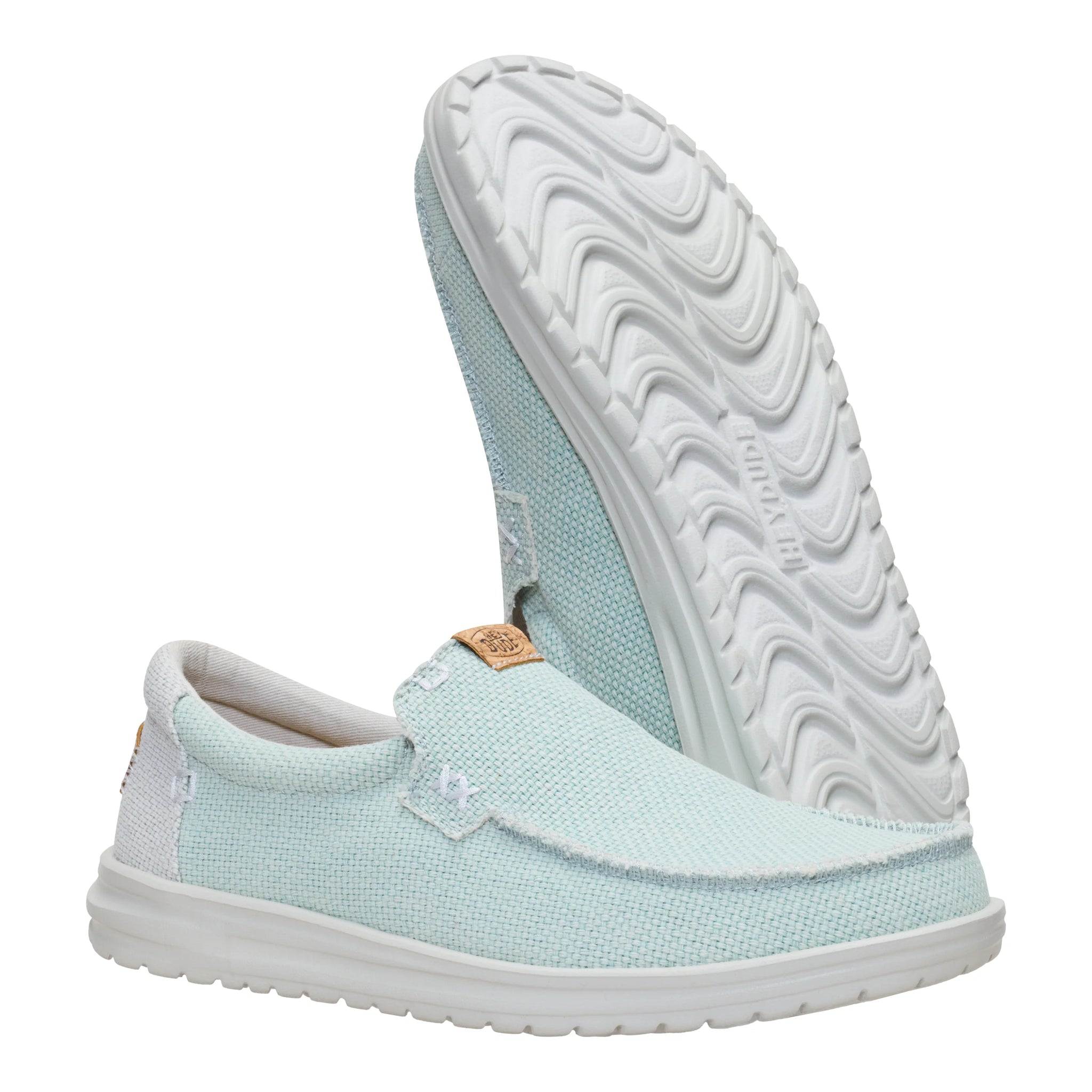 Zapatillas Hey Dude Mikka Braided Harbor Grey/Dawn Blue