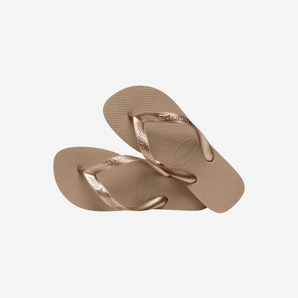 Chanclas Havaianas Top Tiras Rose Gold SS25