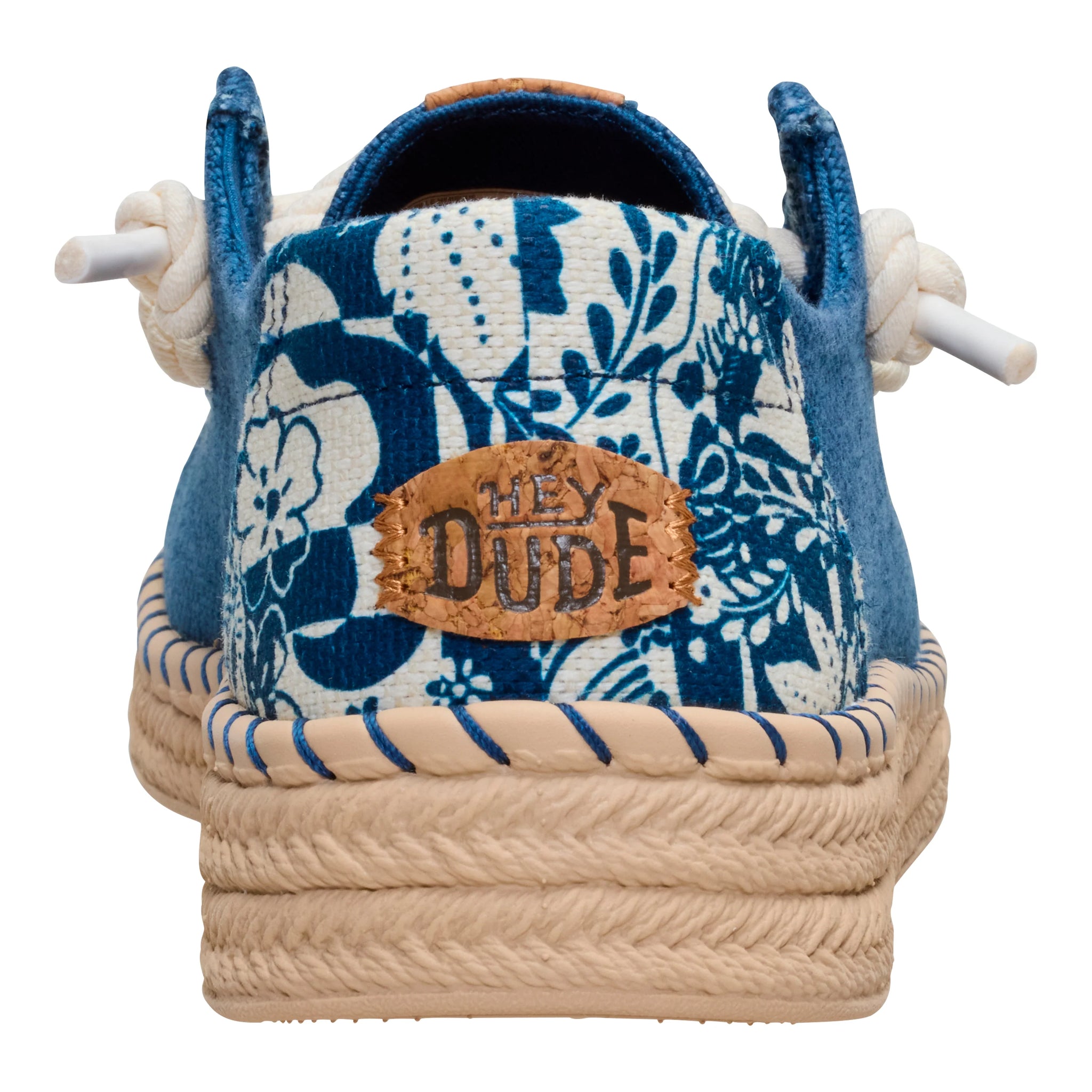 Zapatillas Hey Dude Wendy Espadrille Hibiscus Ensign Blue