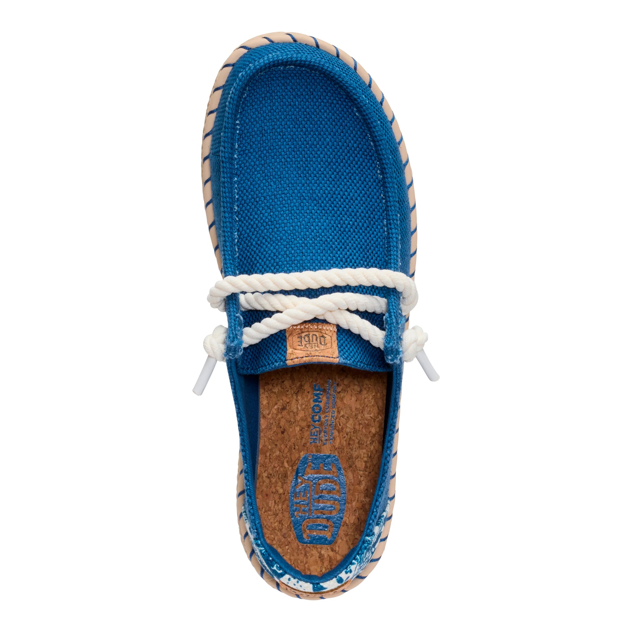 Zapatillas Hey Dude Wendy Espadrille Hibiscus Ensign Blue