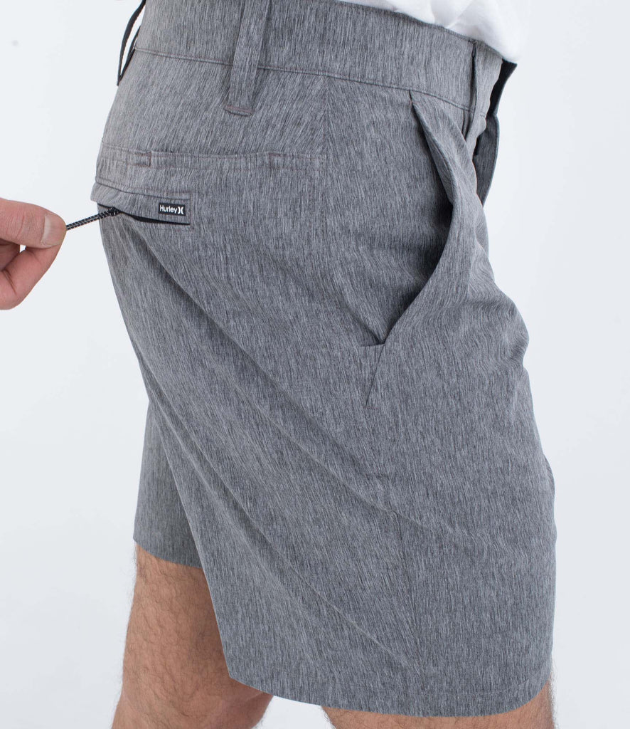 Pantalones Híbridos Hurley Phantom Walkshort Heather Grey