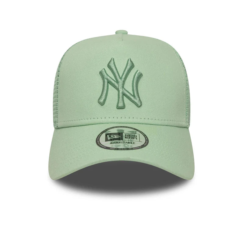 Gorra New Era NY League Essential Trucker Green