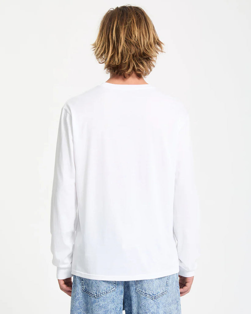 Camiseta Volcom Stone Blanks Ls White