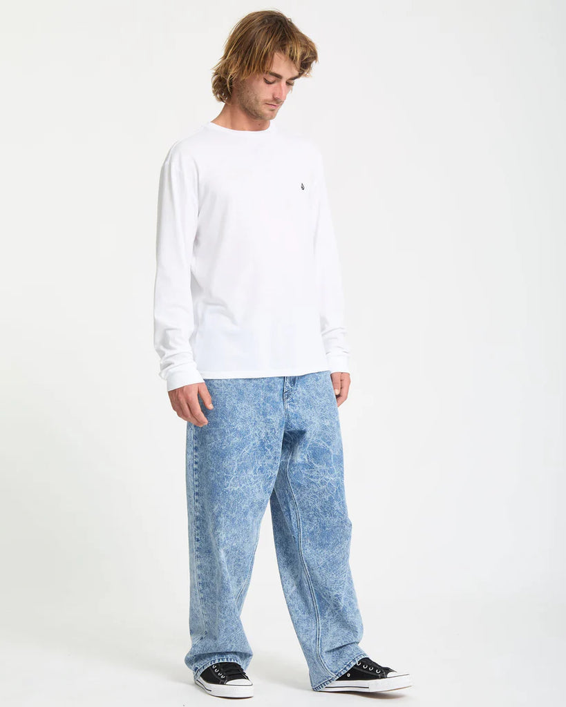 Camiseta Volcom Stone Blanks Ls White