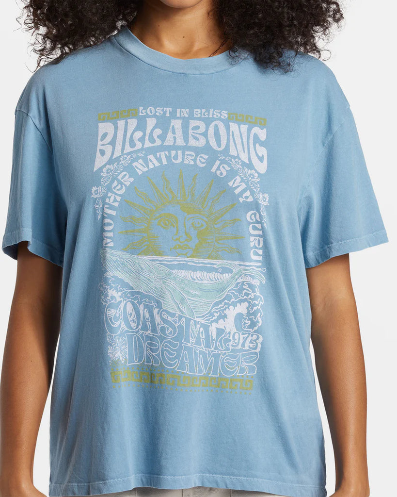 Camiseta Billabong Lost In Bliss Blue Shadow