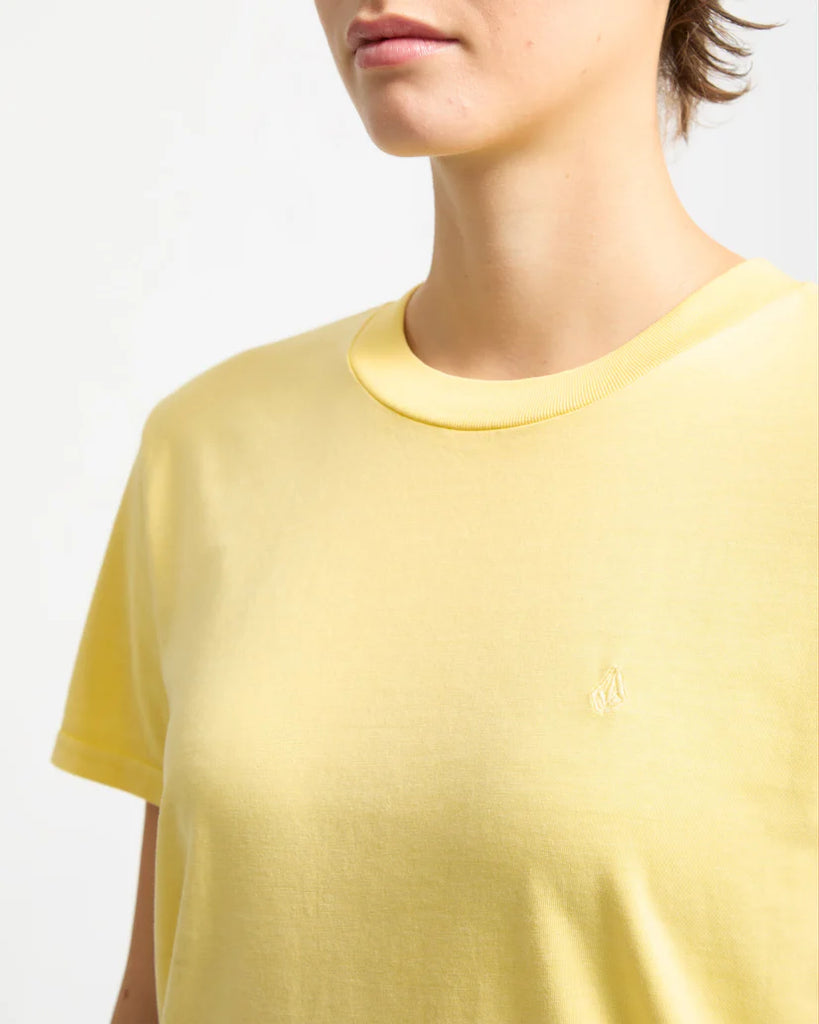 Camiseta Volcom Solid Stone Emb Dawn yellow