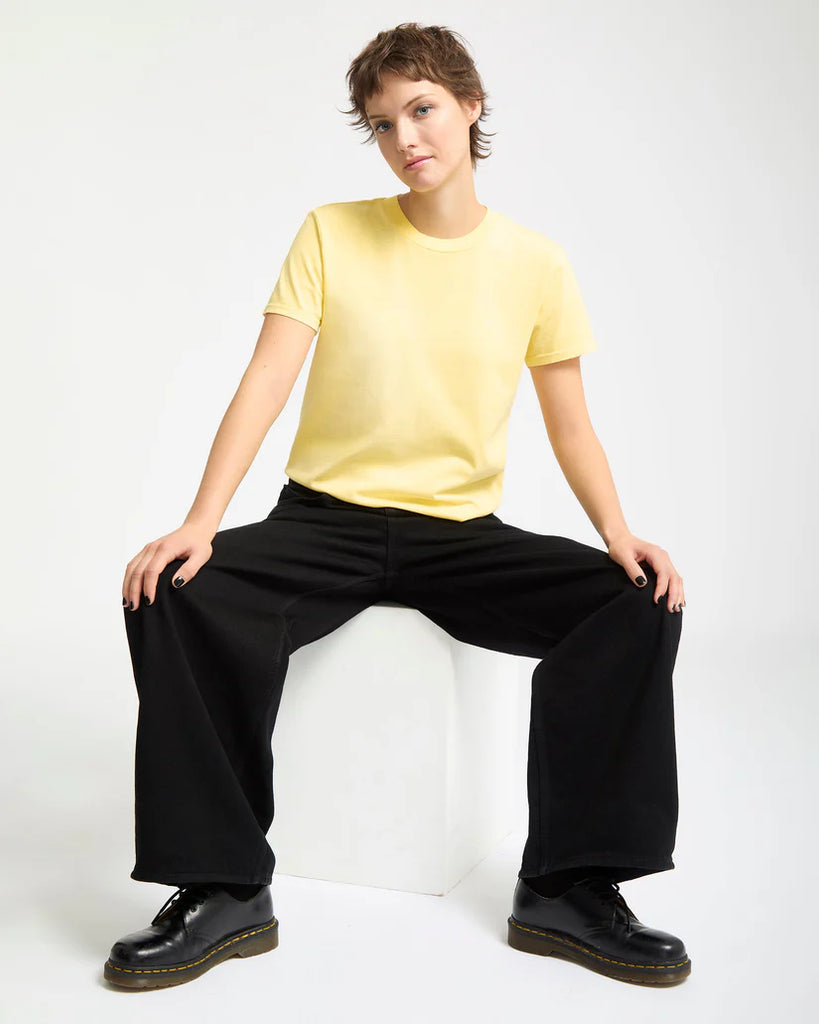 Camiseta Volcom Solid Stone Emb Dawn yellow