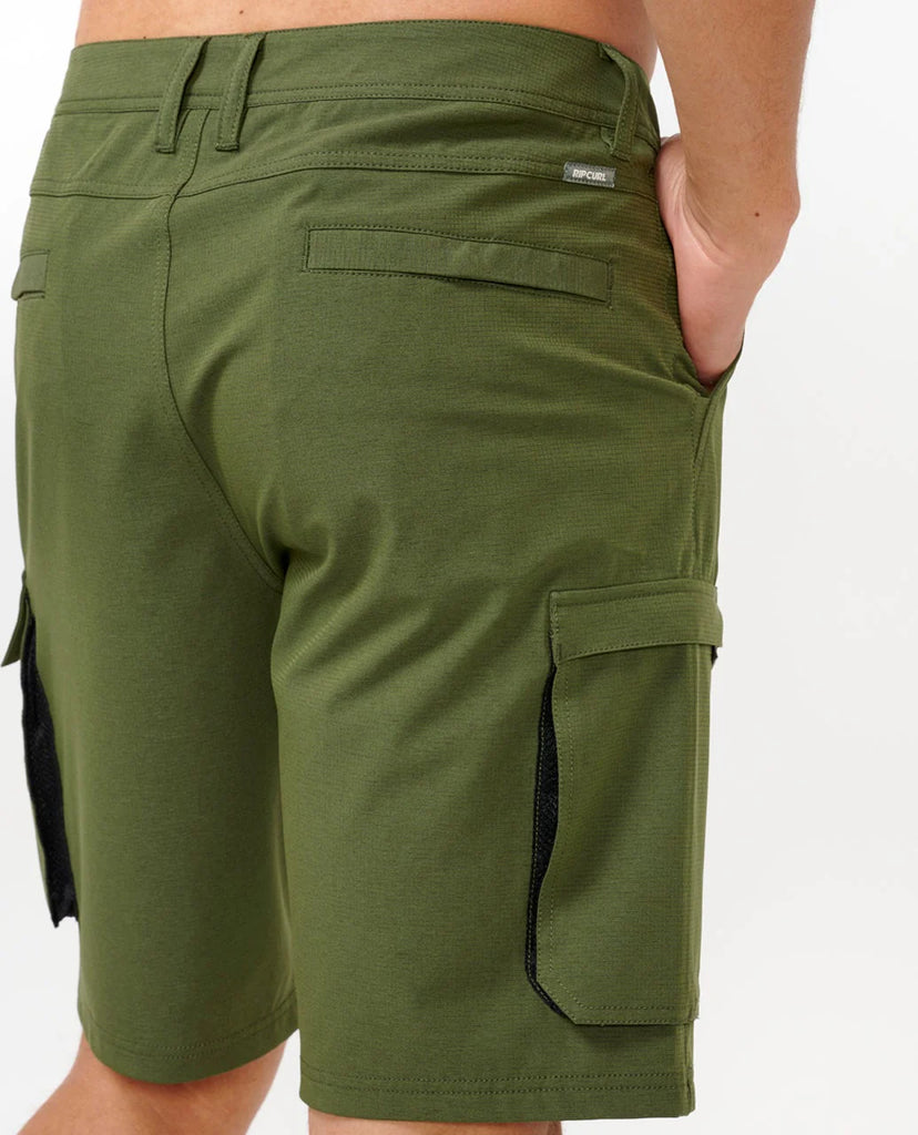 Bermudas Híbridas Rip Curl Boardwalk Classic Surf Cargo Dark Olive