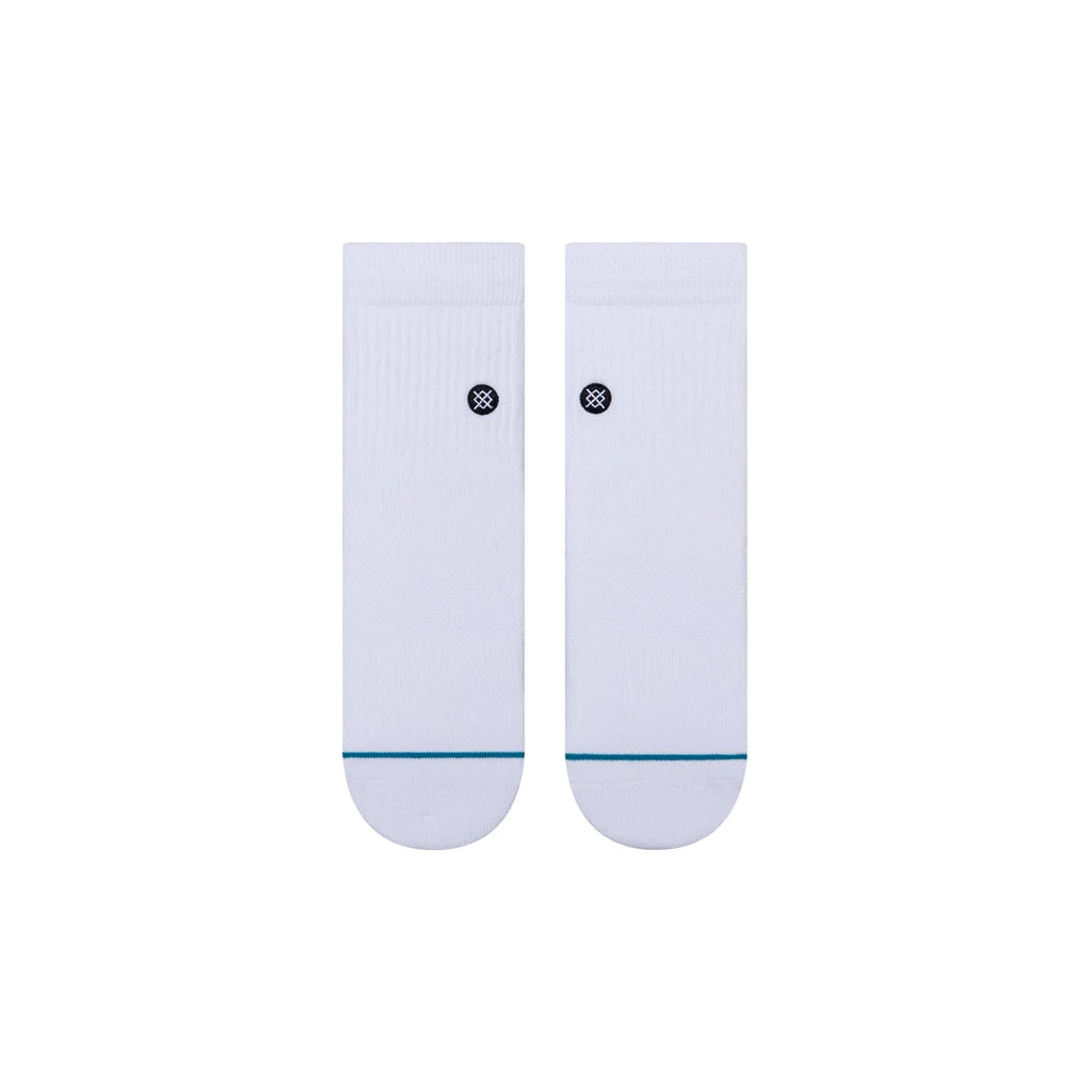 Calcetines Stance Icon Quarter Sock White
