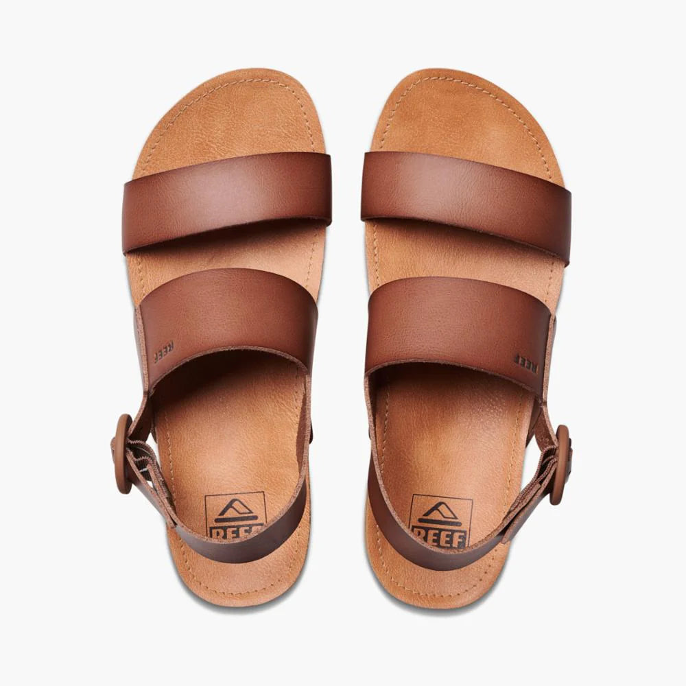 Sandalias Reef Cushion Vista Hi Buckle Espresso SS25