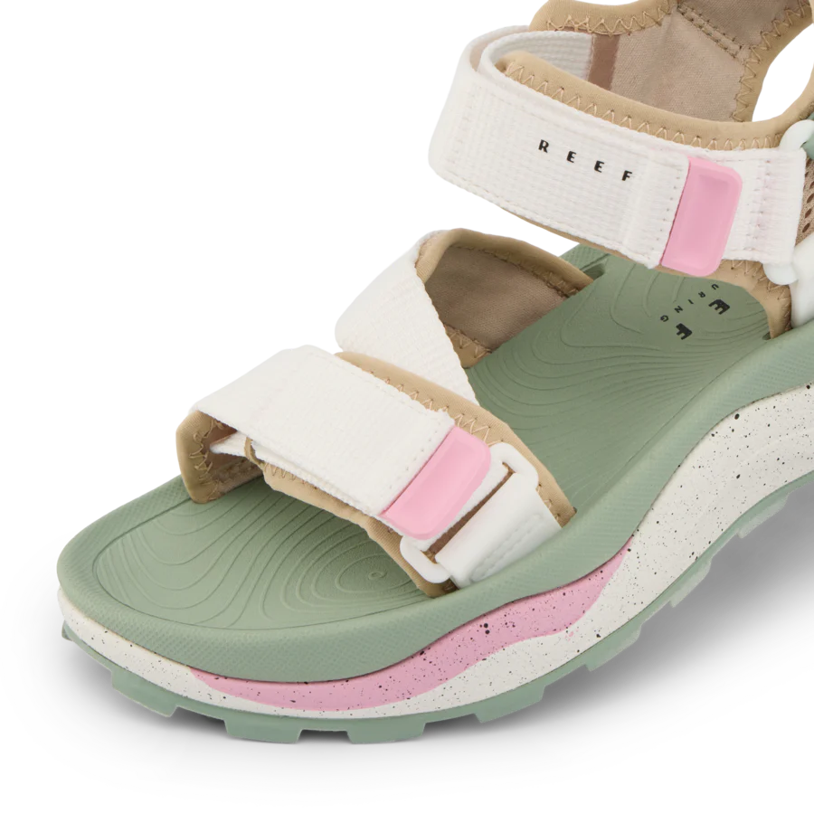 Sandalias Reef Cross--Shore White Frost