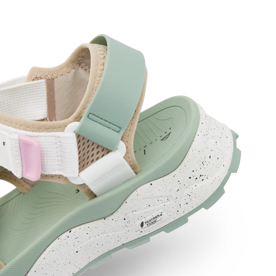 Sandalias Reef Cross--Shore White Frost