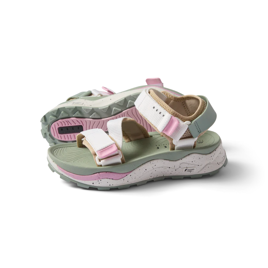 Sandalias Reef Cross--Shore White Frost