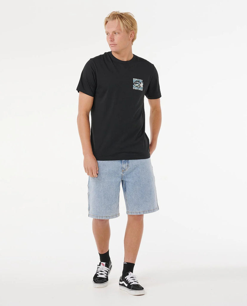 Camiseta Rip Curl Hazed & Tubed Tee Black