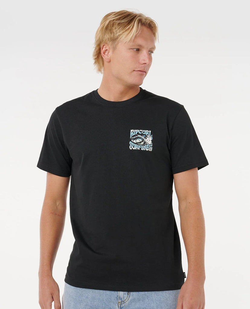 Camiseta Rip Curl Hazed & Tubed Tee Black