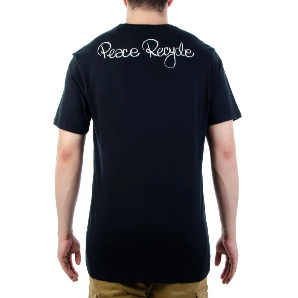Camiseta Rvca Peace Recycle Black
